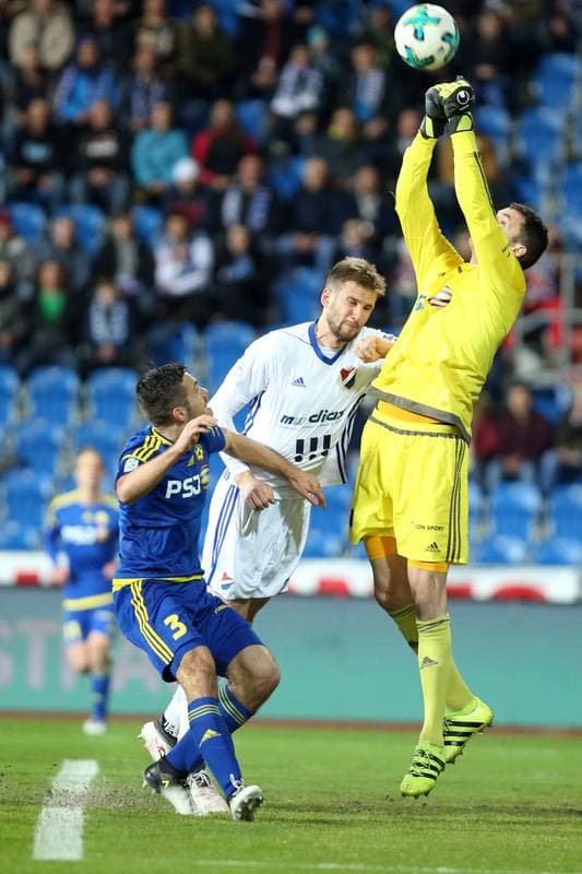 Football. HET Liga. Banik Ostrava - Vysocina Jihlava. 30.03.2018