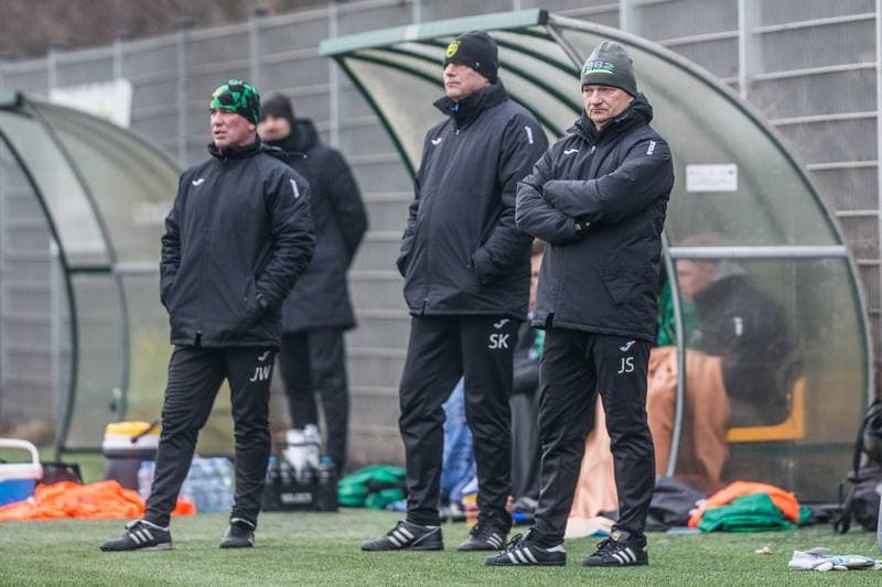 Football. Sparing. GKS Jastrzebie - Zaglebie Sosnowiec. 22.01.2020