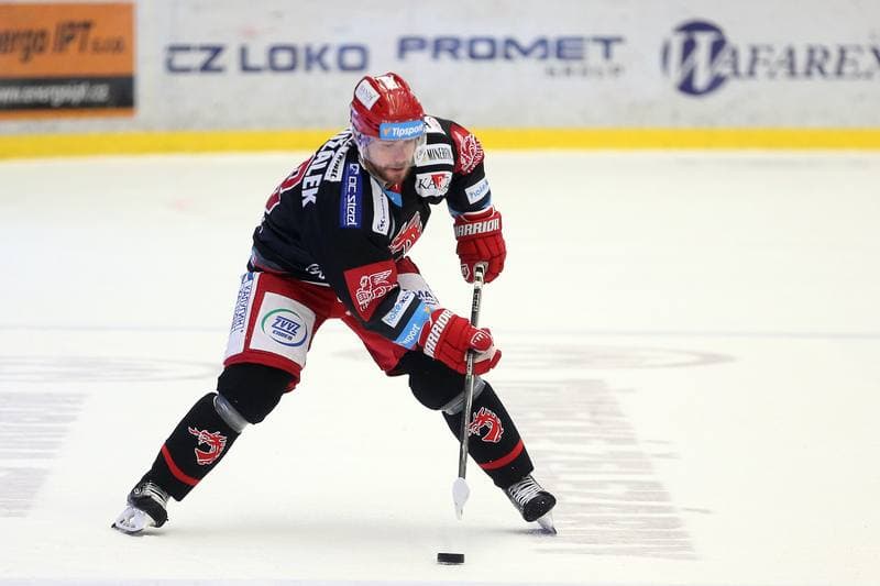 Ice Hockey. TipSport Extraliga. Ocelari Trinec - Mountfield Hradec Kralove. 03.04.2018