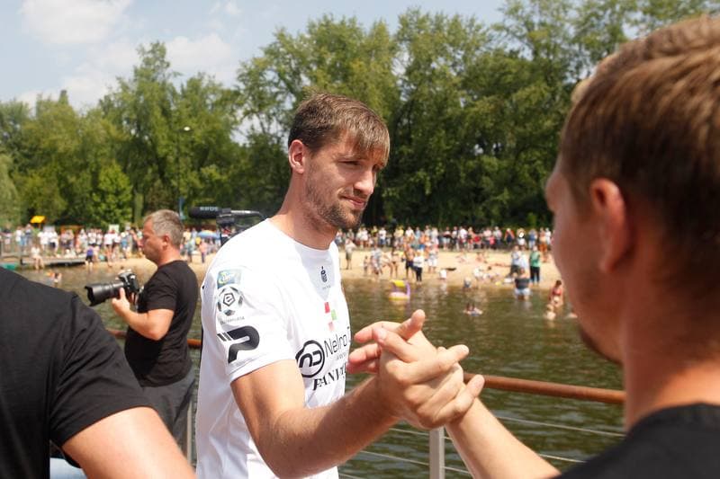 Football. Zaglebie Sosnowiec. Team Presentation. 21.07.2018