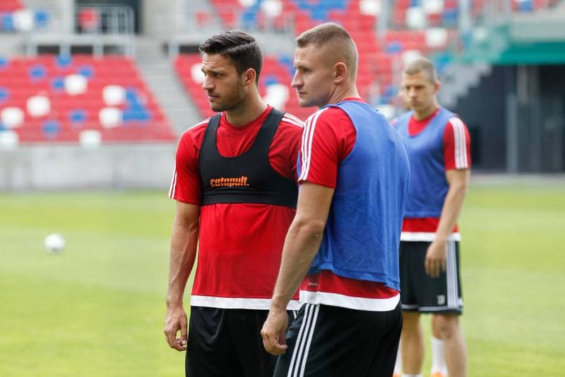 Football. Gornik Zabrze. Training. 25.07.2018