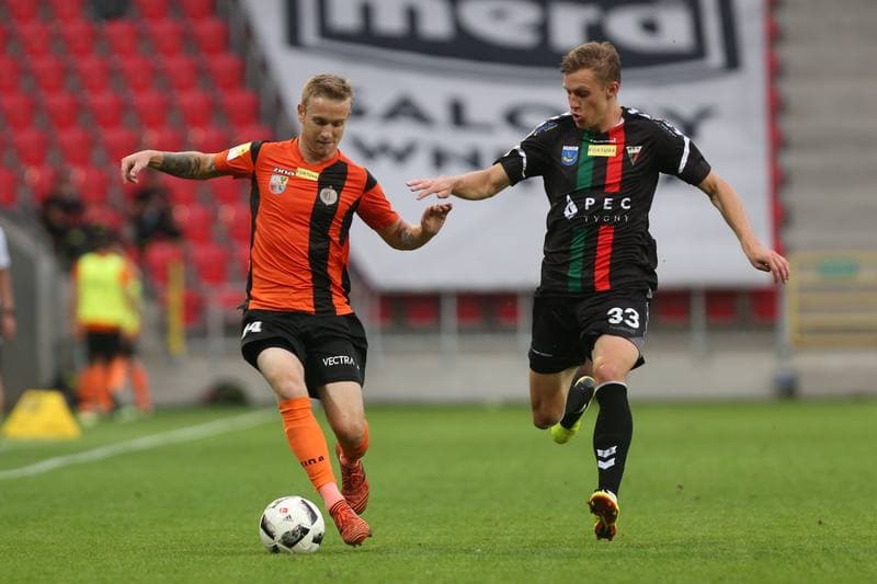 Football. Fortuna I Liga. GKS Tychy - Chrobry Glogow. 28.07.2018