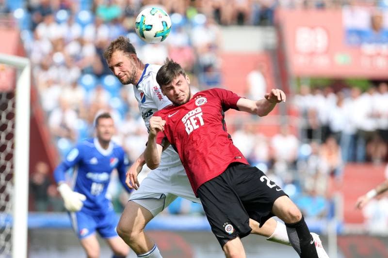 Football. HET Liga. Banik Ostrava - AC Sparta Prague. 28.04.2018