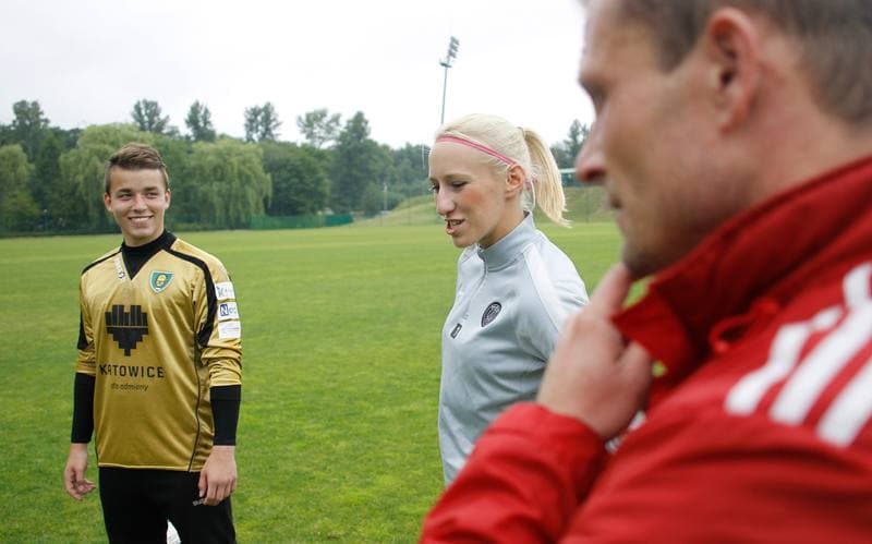 Football. GKS Katowice. Training. 15.06.2015