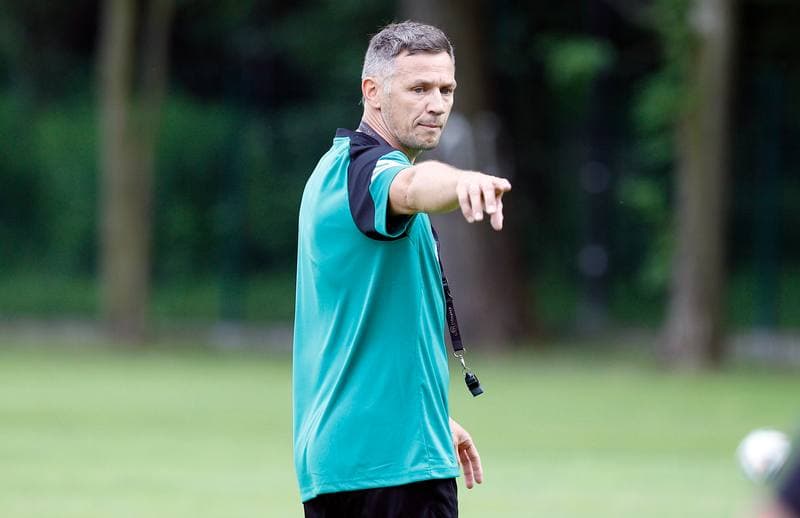 Football. GKS Katowice. Training. 28.05.2015