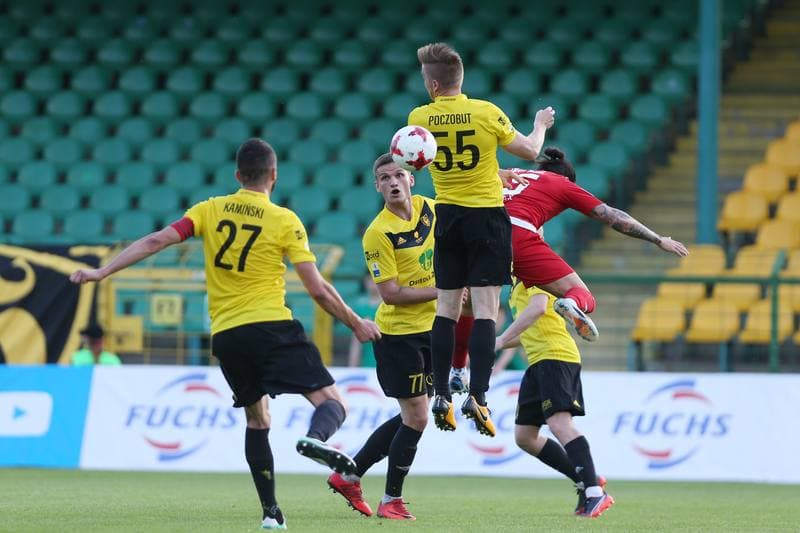 Football. Nice I Liga. GKS Katowice - Drutex Bytovia Bytow. 29.04.2018