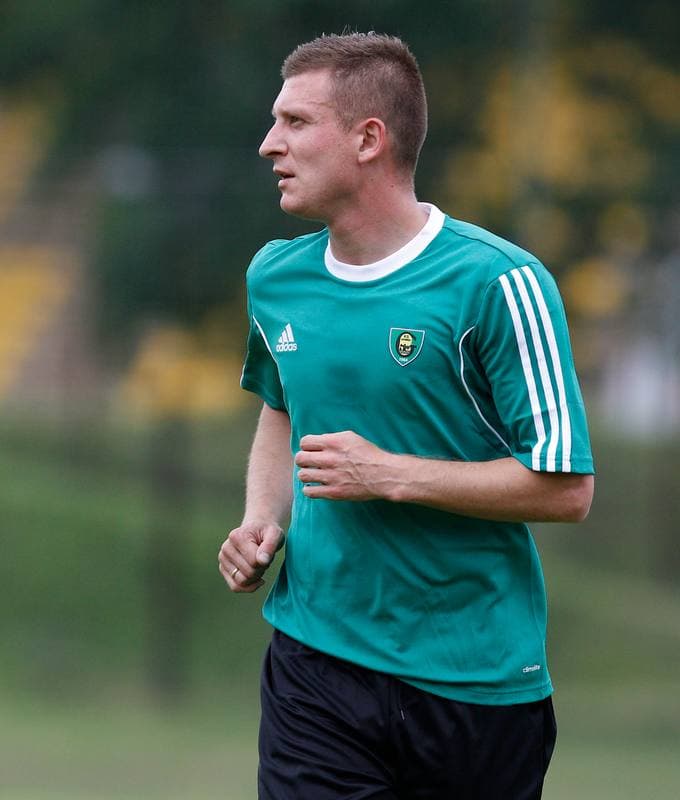 Football. GKS Katowice. Training. 28.05.2015