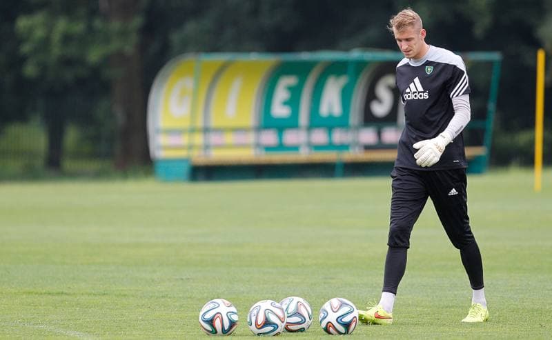 Football. GKS Katowice. Training. 16.07.2015