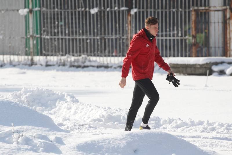 Football. Gornik Zabrze. Training. 05.02.2019