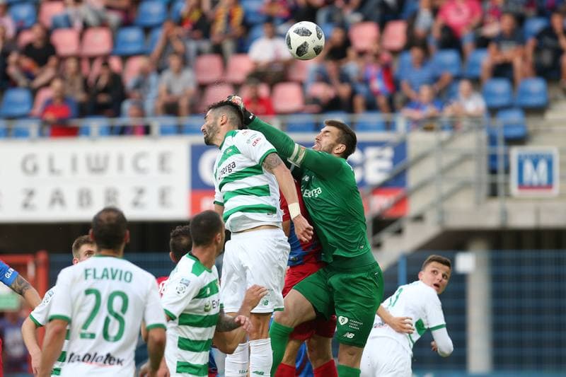 Football. Lotto Ekstraklasa. Piast Gliwice - Lechia Gdansk. 08.05.2018