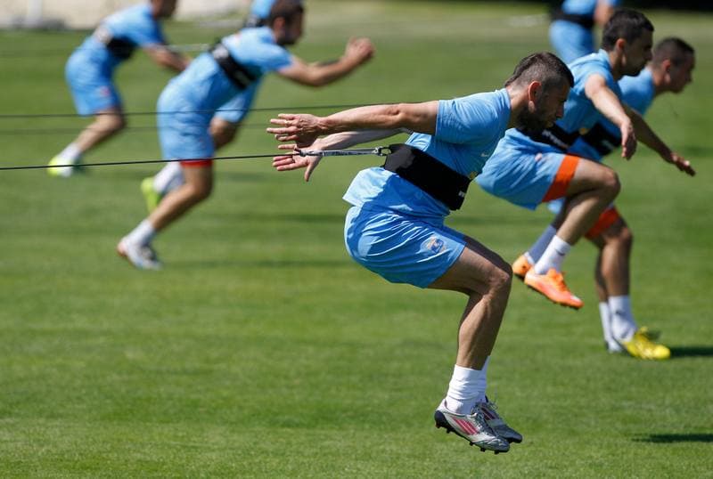 Football. Termalica Bruk-Bet Nieciecza. Training. 03.07.2015