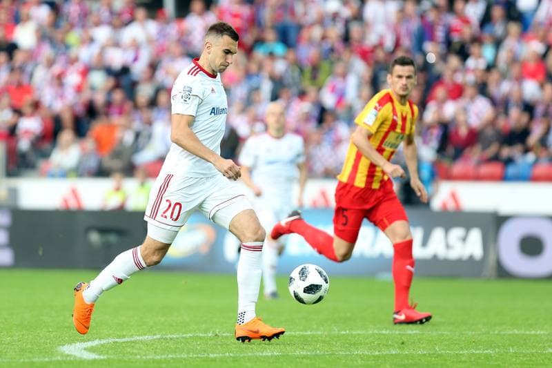 Football. Lotto Ekstraklasa. Gornik Zabrze - Korona Kielce. 09.05.2018