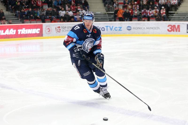 Ice Hockey. Tipsport Extraliga. Ocelari Trinec - Bily Tygri Liberec. 13.02.2019