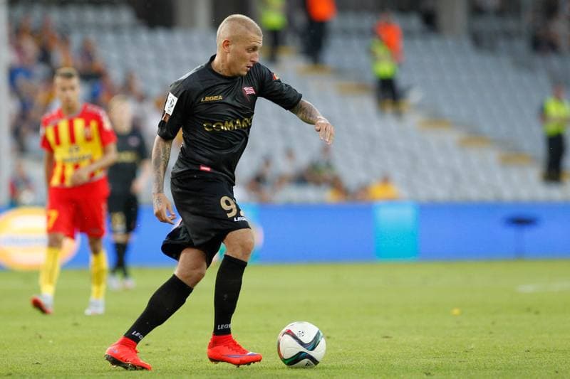 Football. PKO BP Ekstraklasa. Korona Kielce - Cracovia Krakow. 14.08.2015