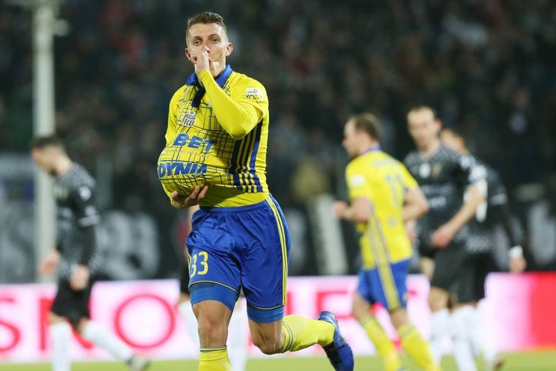 Football. Lotto Ekstraklasa. Zaglebie Sosnowiec - Arka Gdynia. 16.02.2019