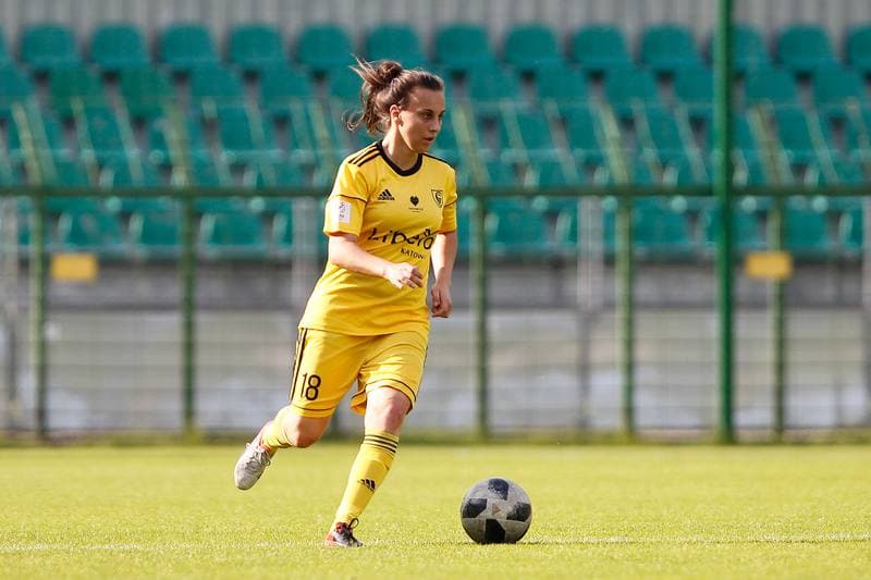 Football. Women's I Liga. GKS Katowice - Wanda Krakow. 27.05.2018