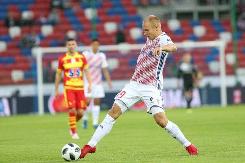 Football. Lotto Ekstraklasa. Gornik Zabrze - Jagiellonia Bialystok. 23.09.2018