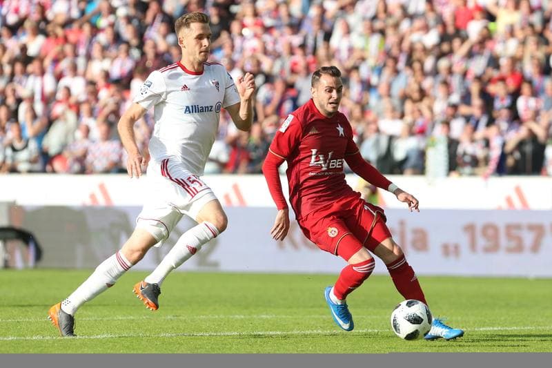 Football. Lotto Ekstraklasa. Gornik Zabrze - Wisla Krakow. 20.05.2018