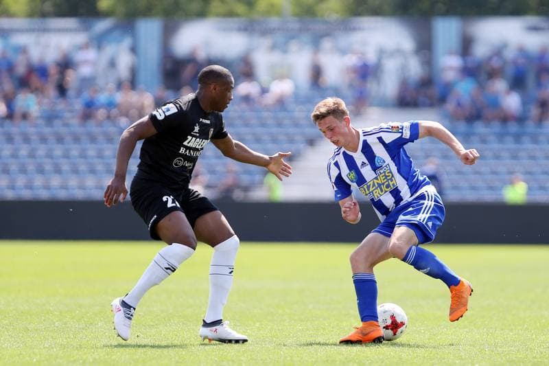Football. Nice I Liga. Ruch Chorzow - Zaglebie Sosnowiec. 27.05.2018