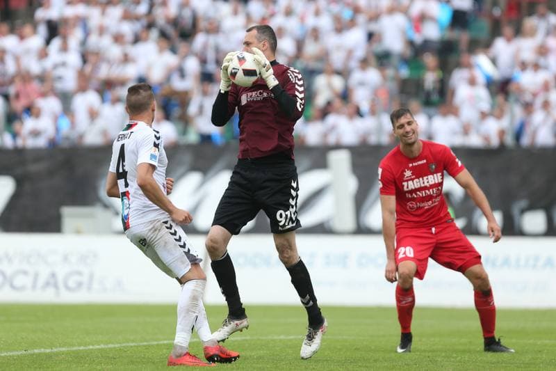 Football. Nice I Liga. Zaglebie Sosnowiec - GKS Tychy. 03.06.2018