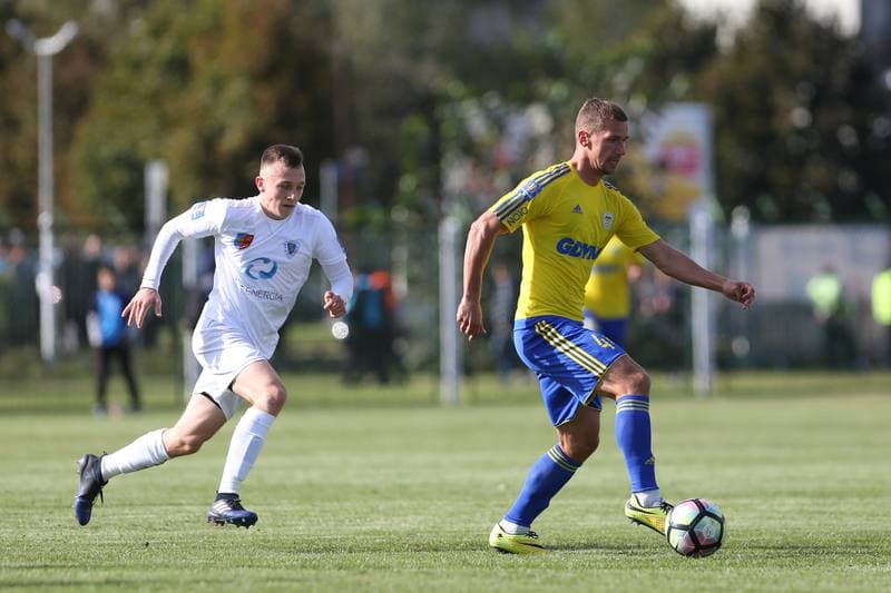 Football. Polish Cup. Slask Swietochlowice - Arka Gdynia. 25.09.2018