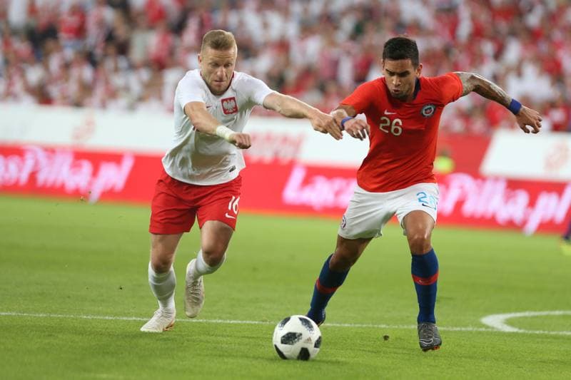 Football. International Friendly. Poland - Chile. 08.06.2018