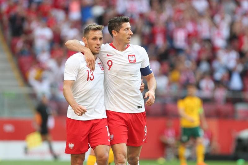 Football. International Friendly. Poland - Lithuania. 12.06.2018