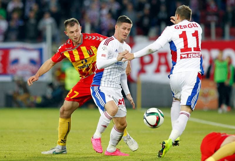 Football. Polish Cup. Gornik Zabrze - Korona Kielce. 23.09.2014
