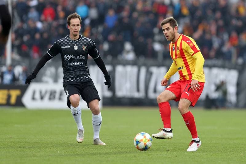 Football. Lotto Ekstraklasa. Zaglebie Sosnowiec - Korona Kielce. 02.03.2019