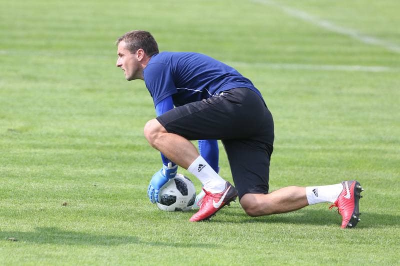 Football. Piast Gliwice. Training. 14.06.2018