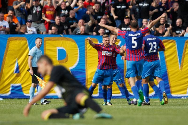 Football. Playoff for III Liga. Polonia Bytom - Ruch Radzionkow. 16.06.2018
