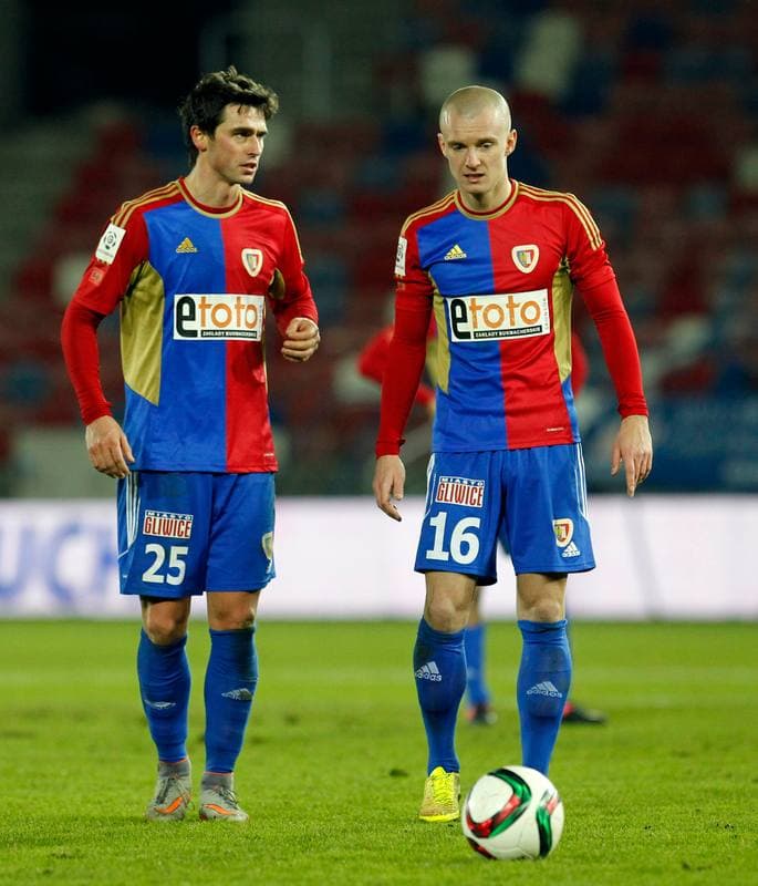 Football. PKO BP Ekstraklasa. Gornik Zabrze - Piast Gliwice. 01.12.2015