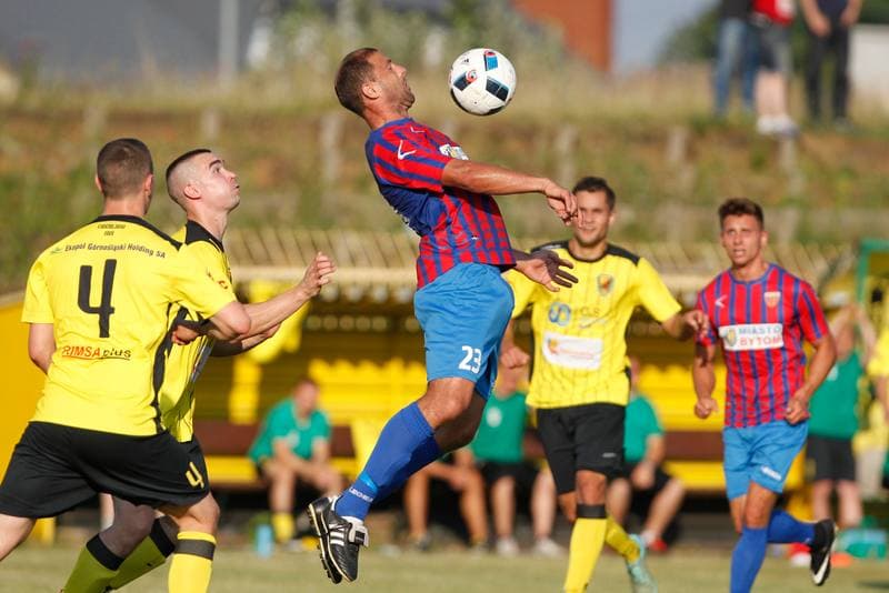 Football. Playoff for III Liga. Ruch Radzionkow - Polonia Bytom. 20.06.2018