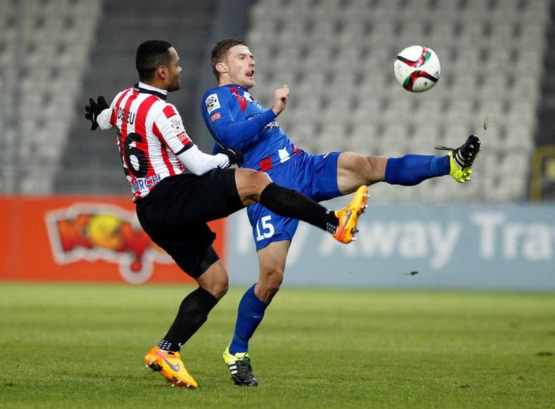 Football. PKO BP Ekstraklasa. Cracovia Krakow - Podbeskidzie Bielsko Biala. 02.12.2015