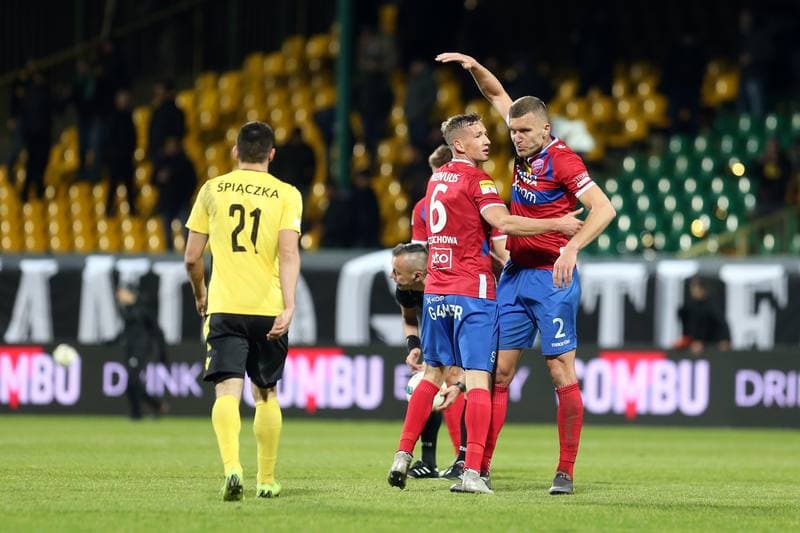 Football. Fortuna I Liga. GKS Katowice - Rakow Czestochowa. 09.03.2019