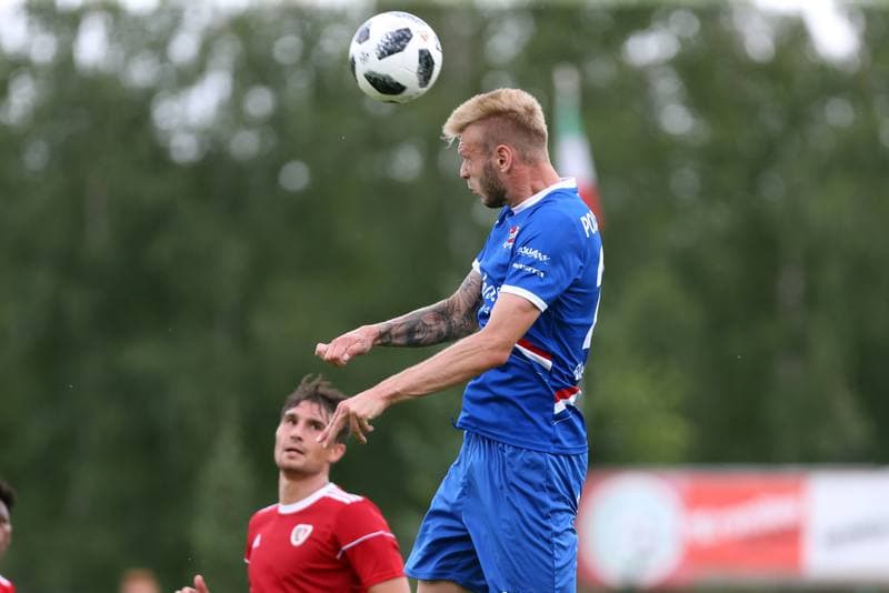 Football. Sparing. Podbeskidzie Bielsko-Biala - Piast Gliwice. 07.07.2018