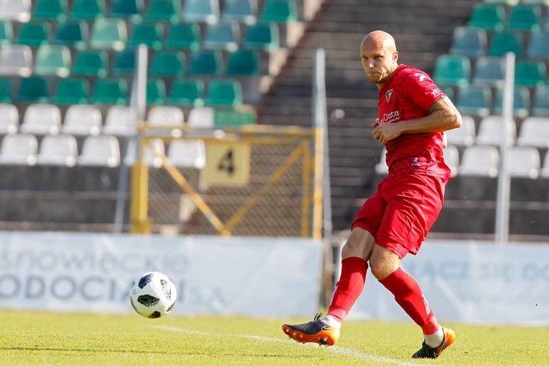 Football. Sparing. Zaglebie Sosnowiec - GKS 1962 Jastrzebie. 13.10.2018