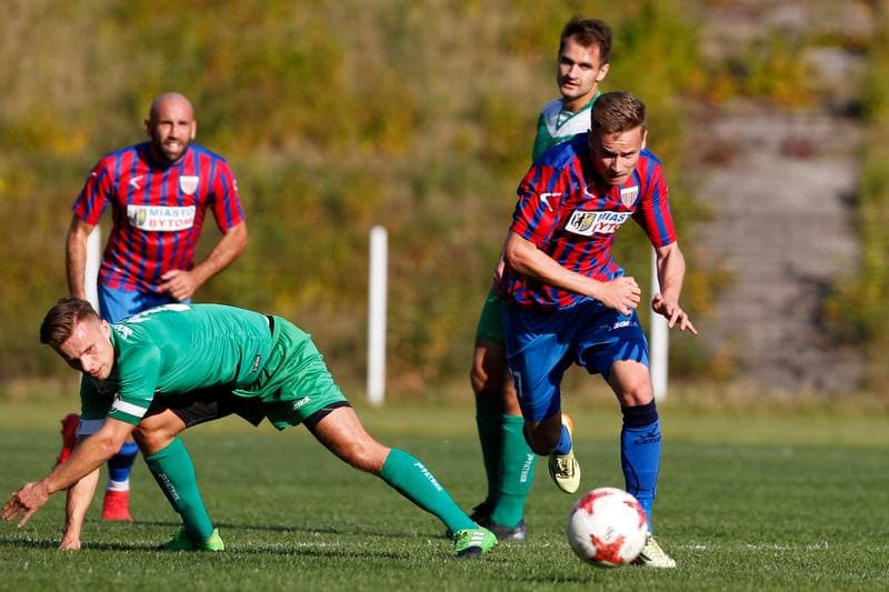 Football. IV Liga. Polonia Bytom - Szombierki Bytom. 13.10.2018