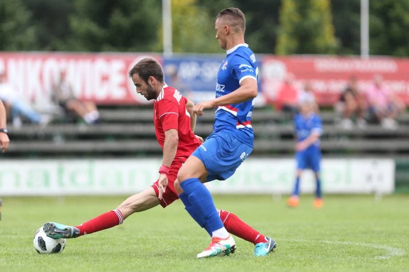 Football. Sparing. Podbeskidzie Bielsko-Biala - Piast Gliwice. 07.07.2018