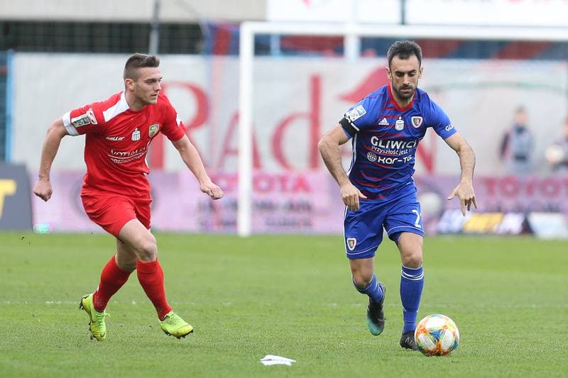 Football. Lotto Ekstraklasa. Piast Gliwice - Miedz Legnica. 17.03.2019