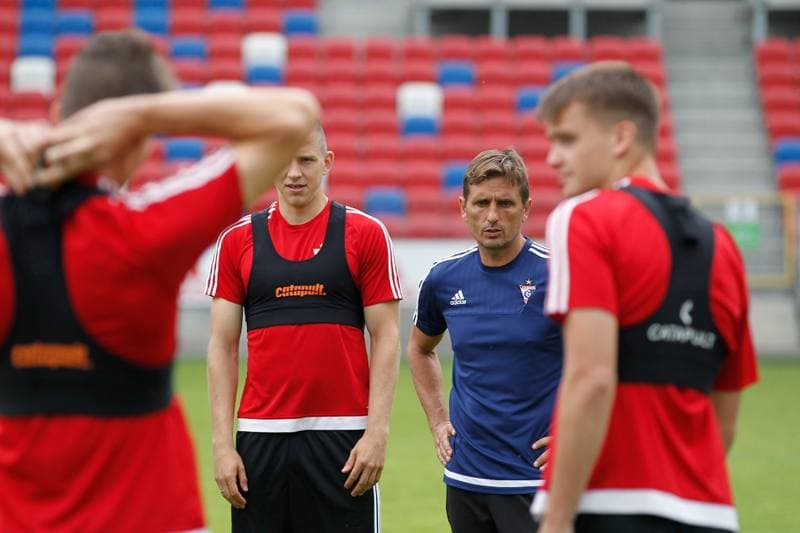 Football. Gornik Zabrze. Training. 11.07.2018
