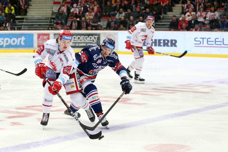 Ice Hockey. Tipsport Extraliga. Ocelari Trinec - Vitkovice Ridera. 20.03.2019