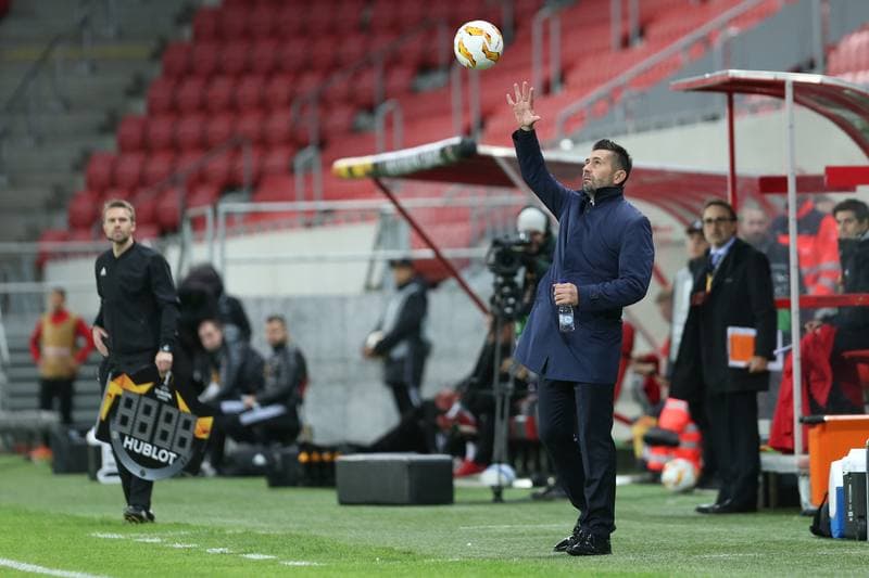 Football. UEFA Europa League. Spartak Trnava - Dinamo Zagreb. 25.10.2018