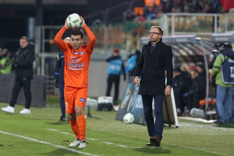Football. Lotto Ekstraklasa. Bruk-Bet Termalica Nieciecza - Zaglebie Lubin. 02.12.2016