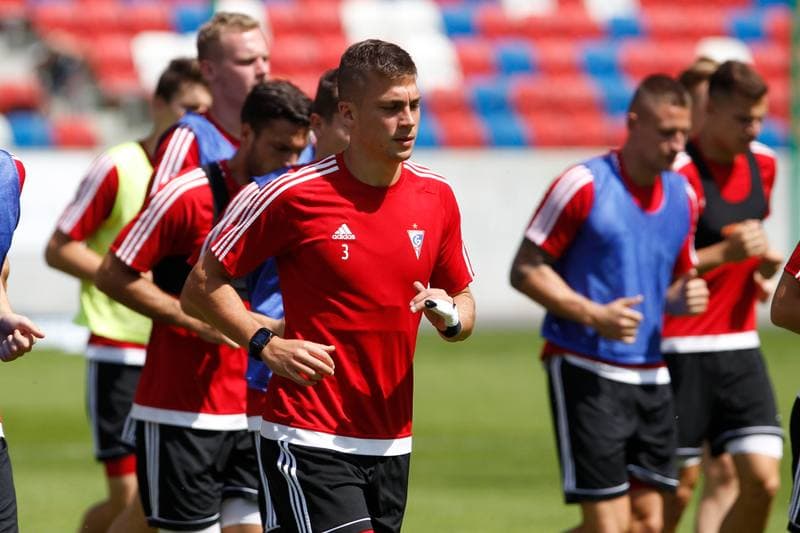 Football. Gornik Zabrze. Training. 25.07.2018