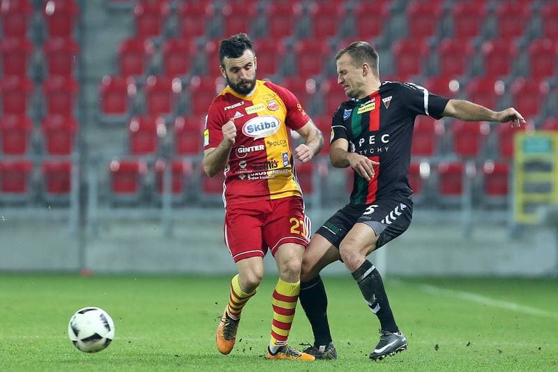 Football. Fortuna I Liga. GKS Tychy - Chojniczanka Chojnice. 02.11.2018