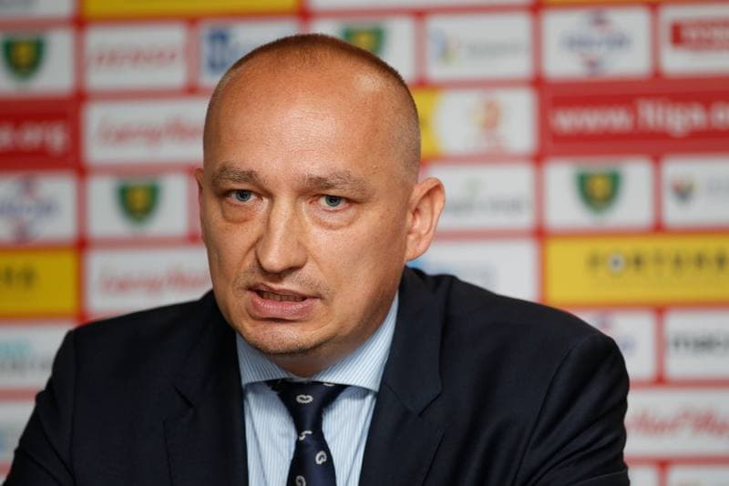 Football. GKS Katowice. Press Conference. 19.07.2018