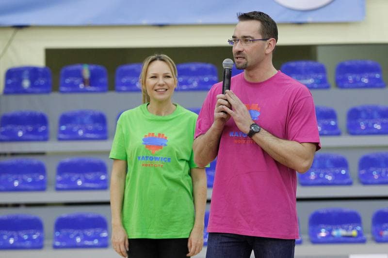 Volleyball. European Championship. Promotional Action. 05.12.2016