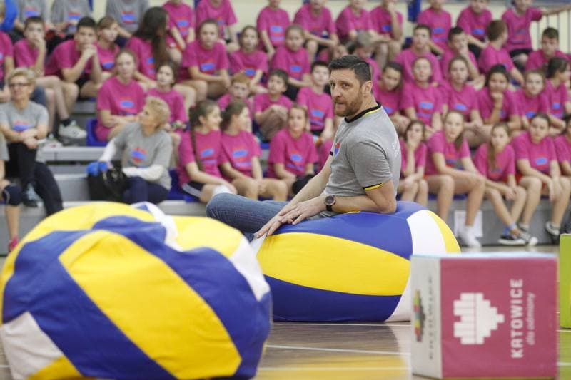 Volleyball. European Championship. Promotional Action. 05.12.2016
