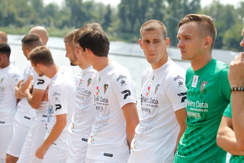 Football. Zaglebie Sosnowiec. Team Presentation. 21.07.2018